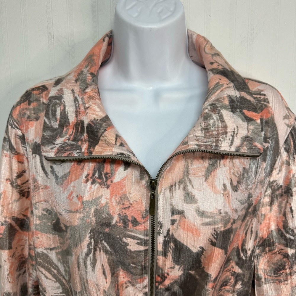 Ruby Rd. Drawstring Waist Jacket - Size 16 - Picture 3 of 9